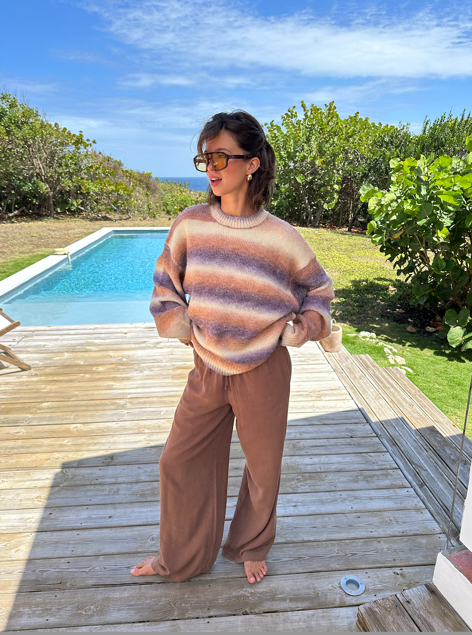 Pantalon en lin timeless