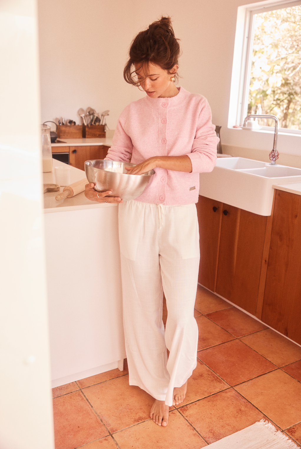 Pantalon en lin timeless