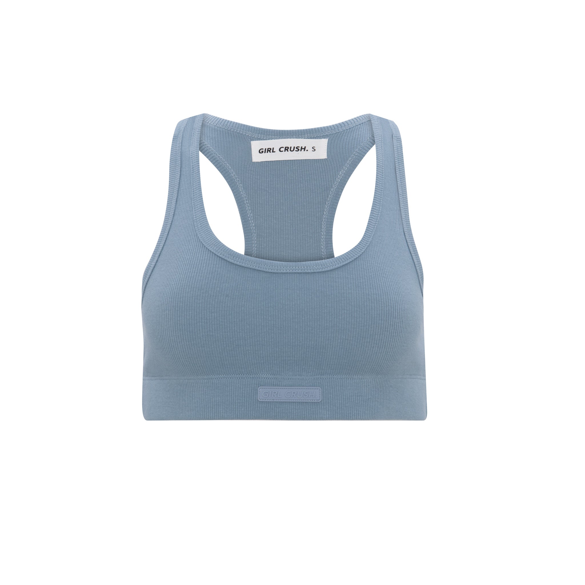 Core ribbed bra