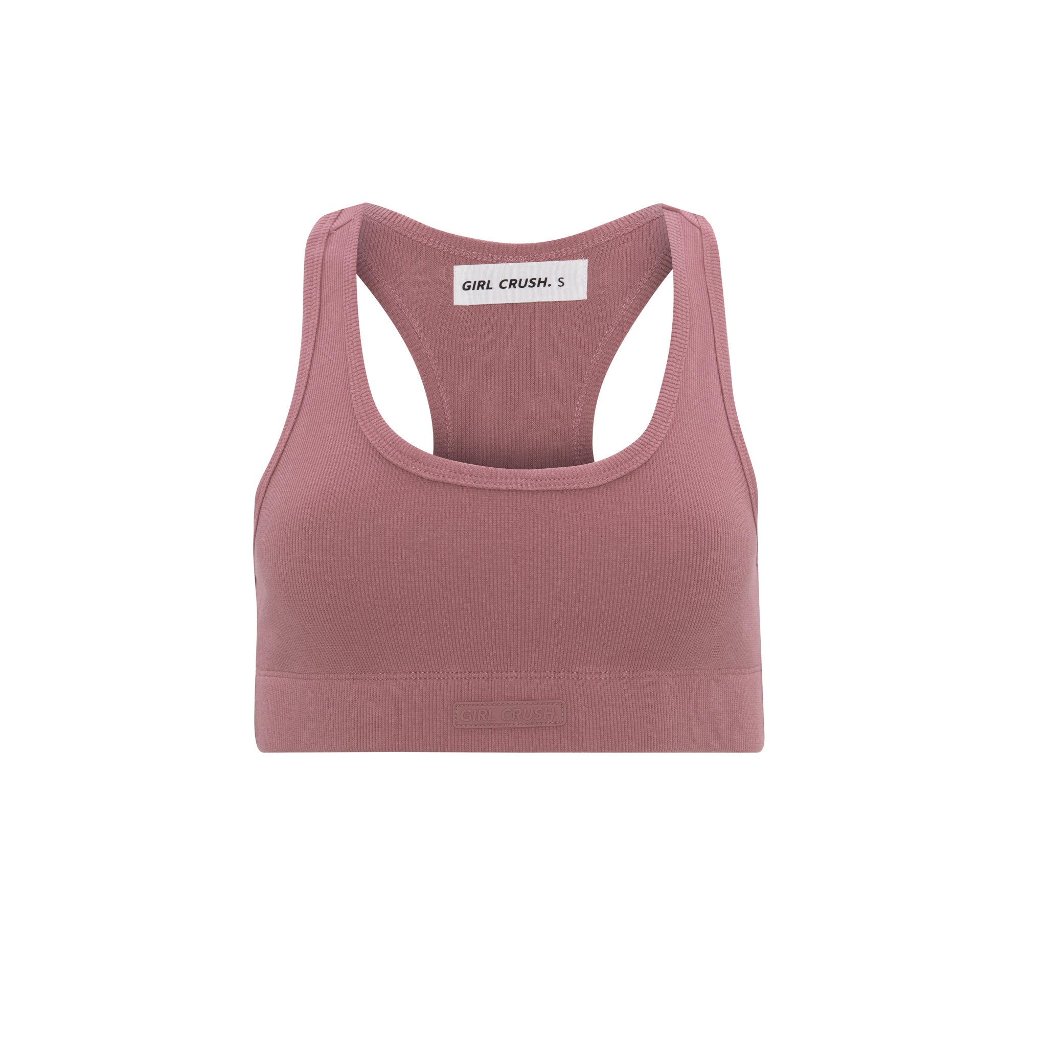 Core ribbed bra