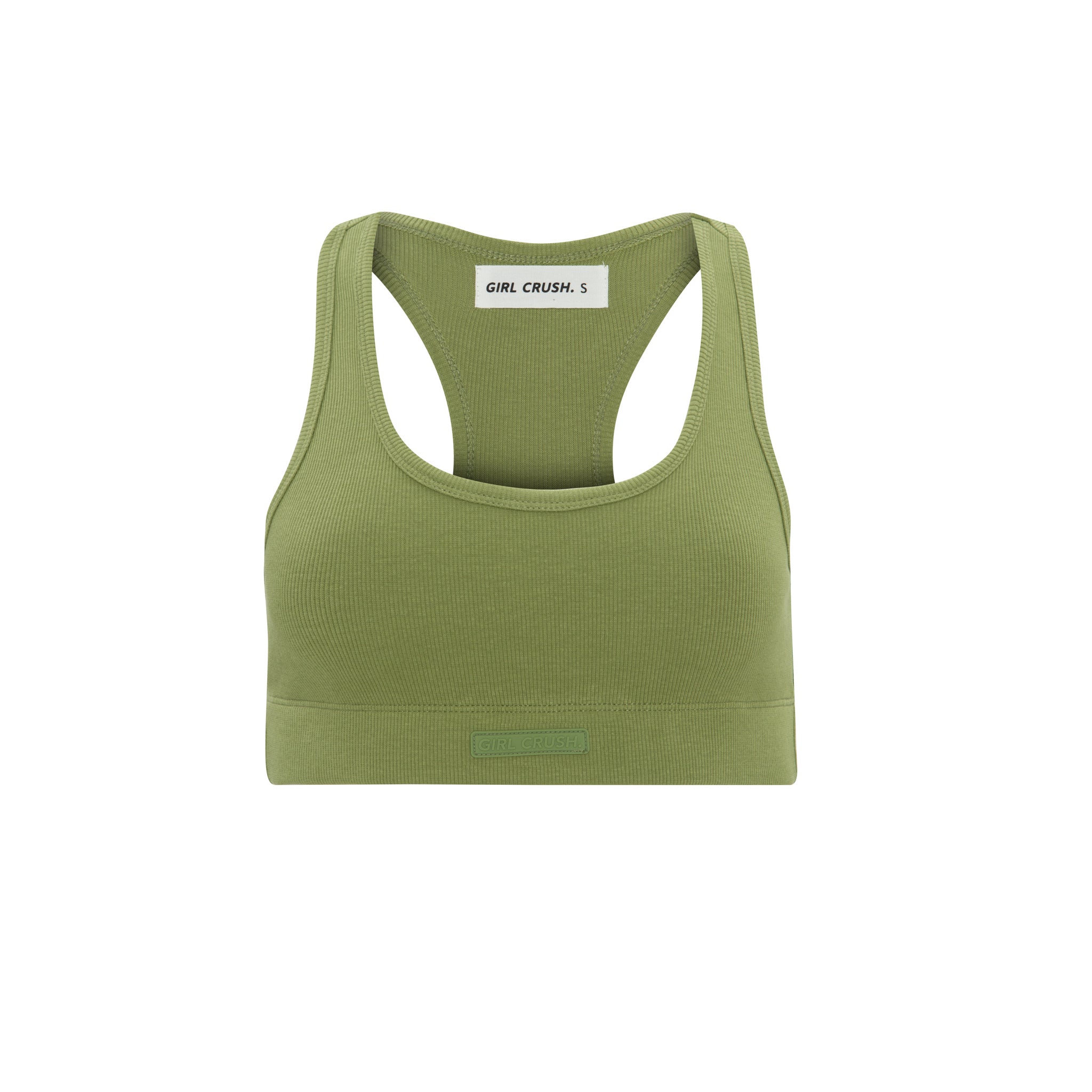 Core ribbed bra