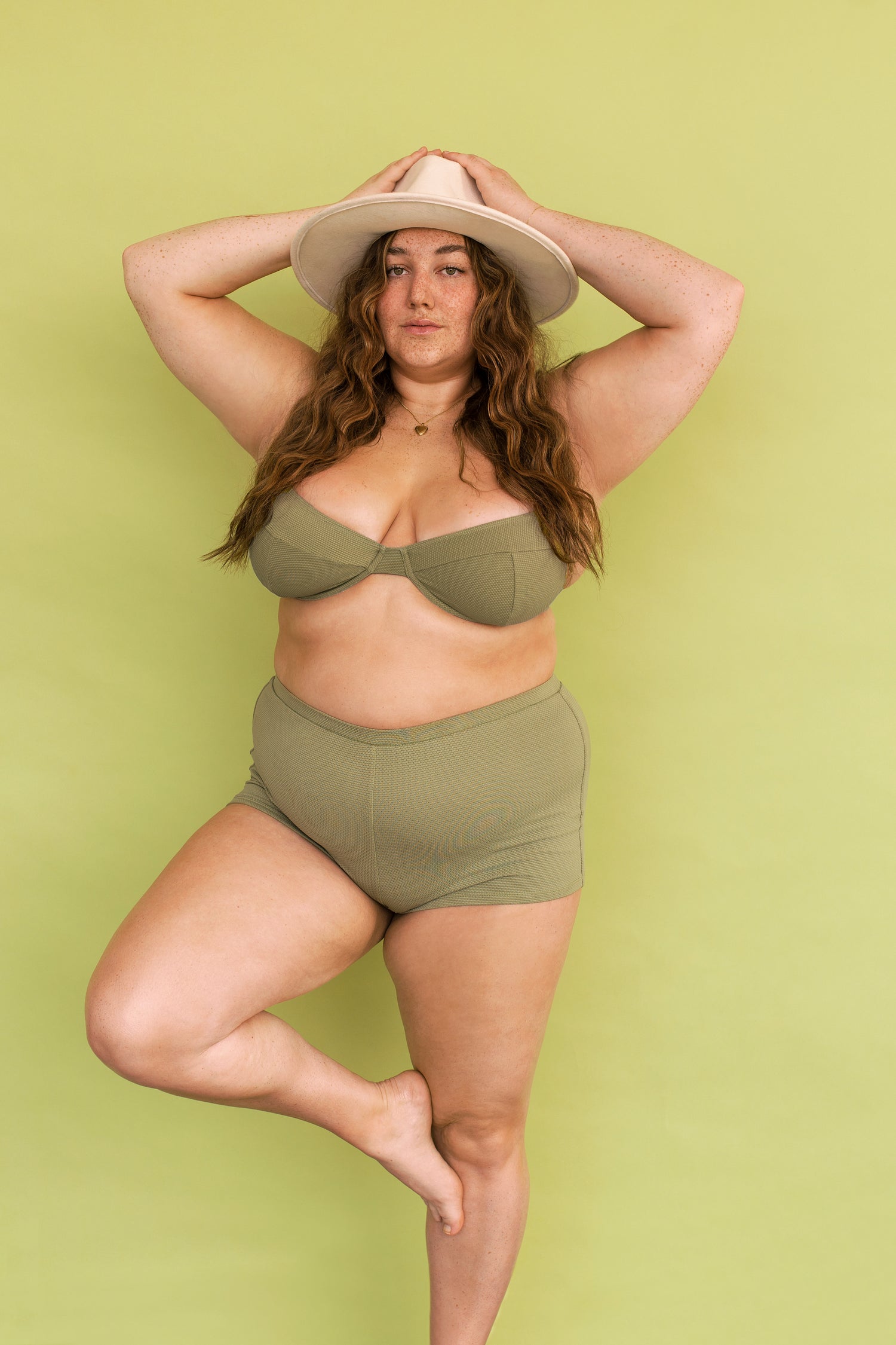 Haut de maillot gaufré