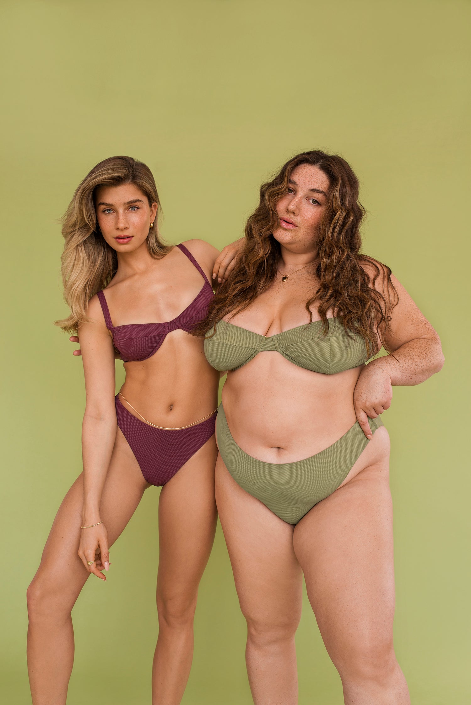 Bas de bikini gaufré