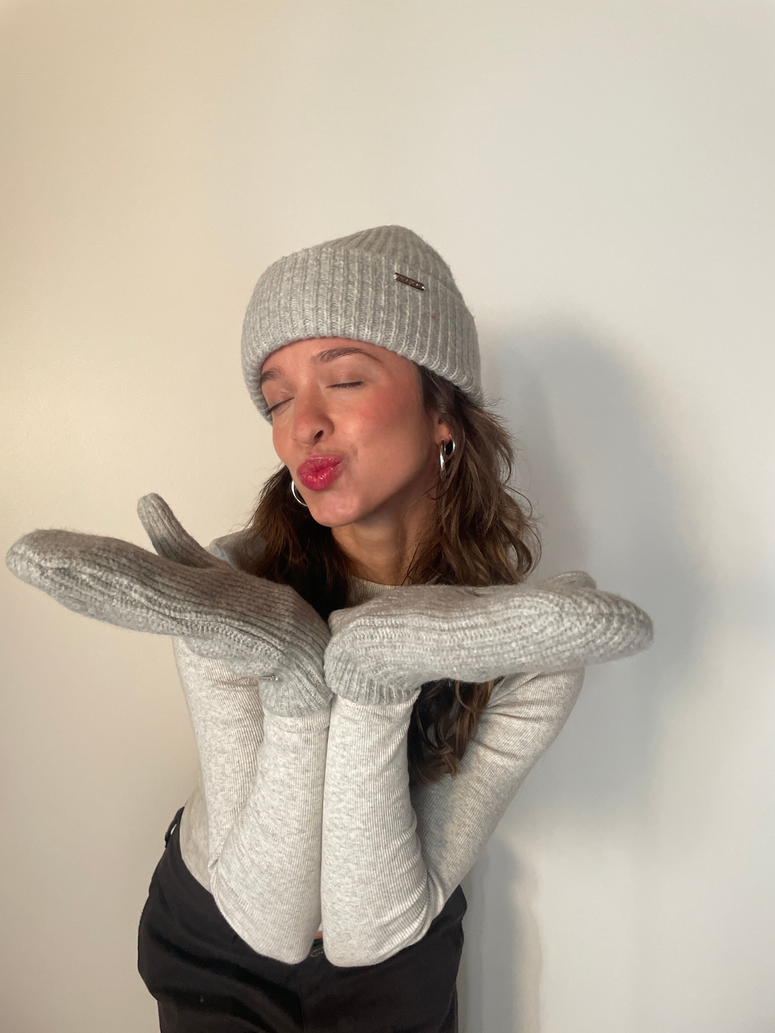 Mitaines en tricot