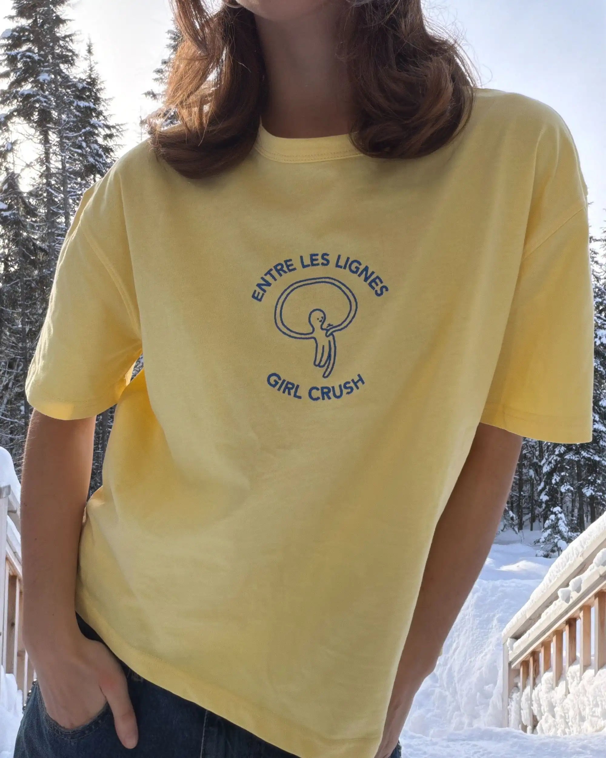 T-shirt à coupe ample "Little Friends"