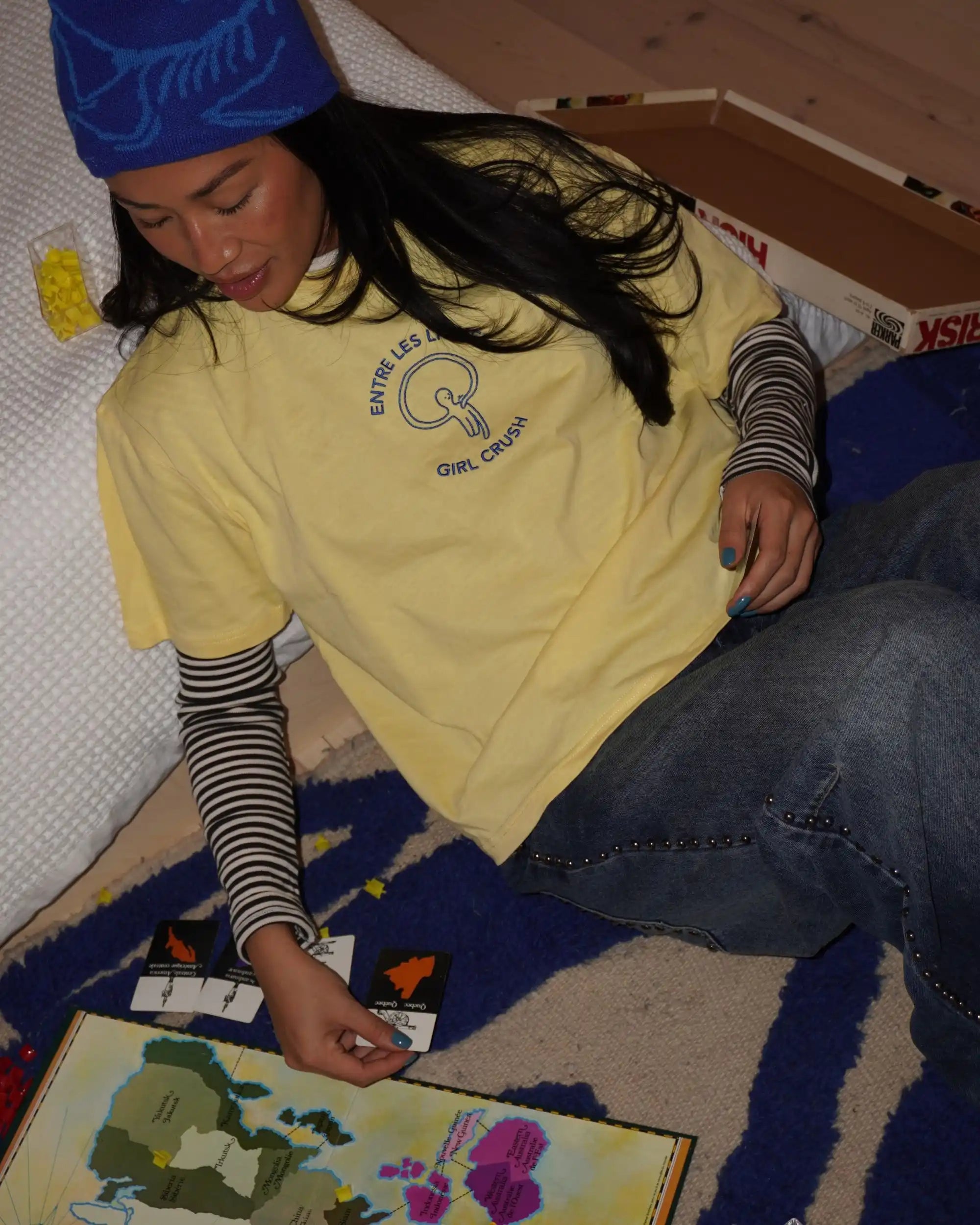 T-shirt à coupe ample "Little Friends"