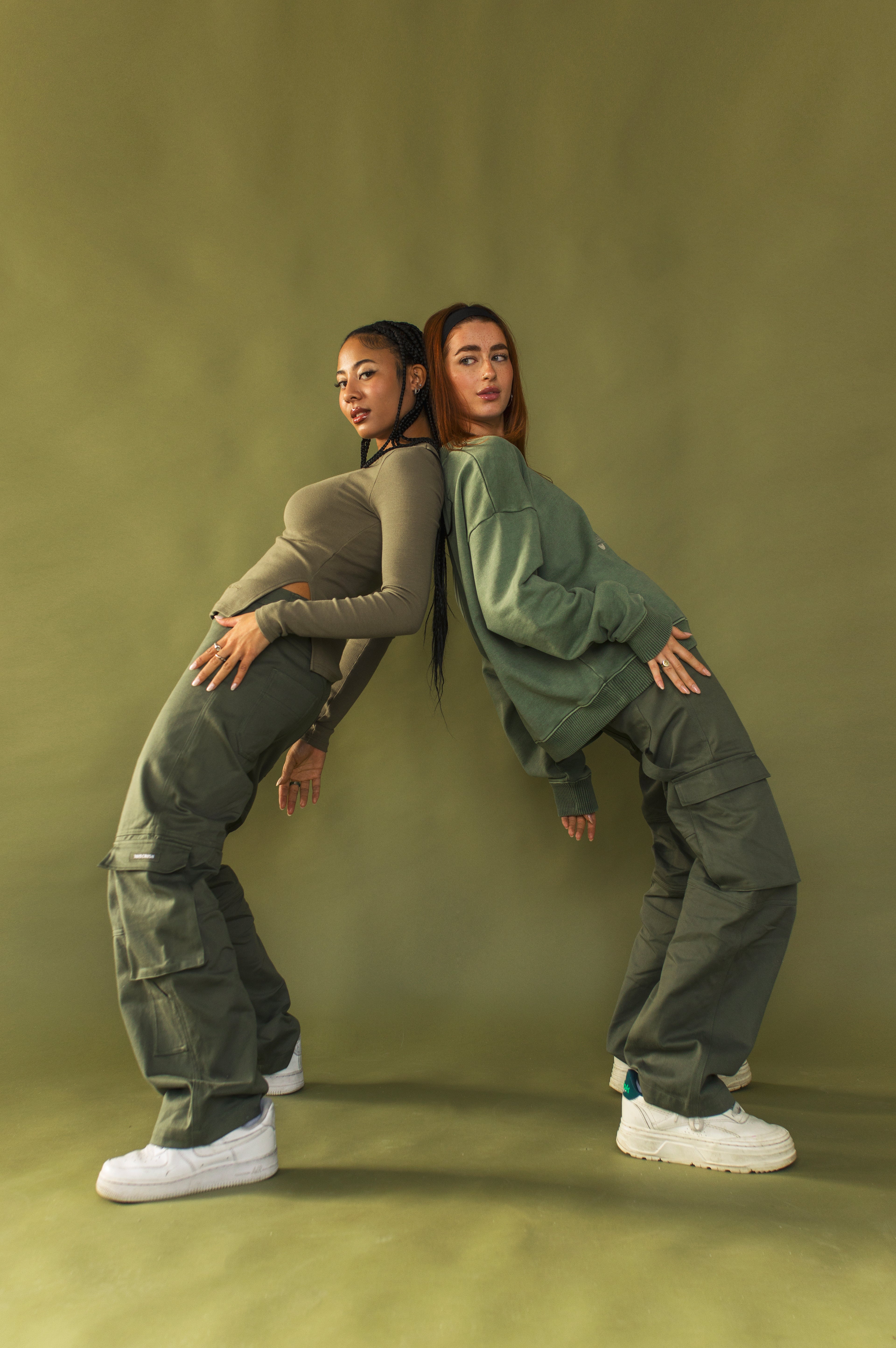 Pantalon cargo à jambe droite