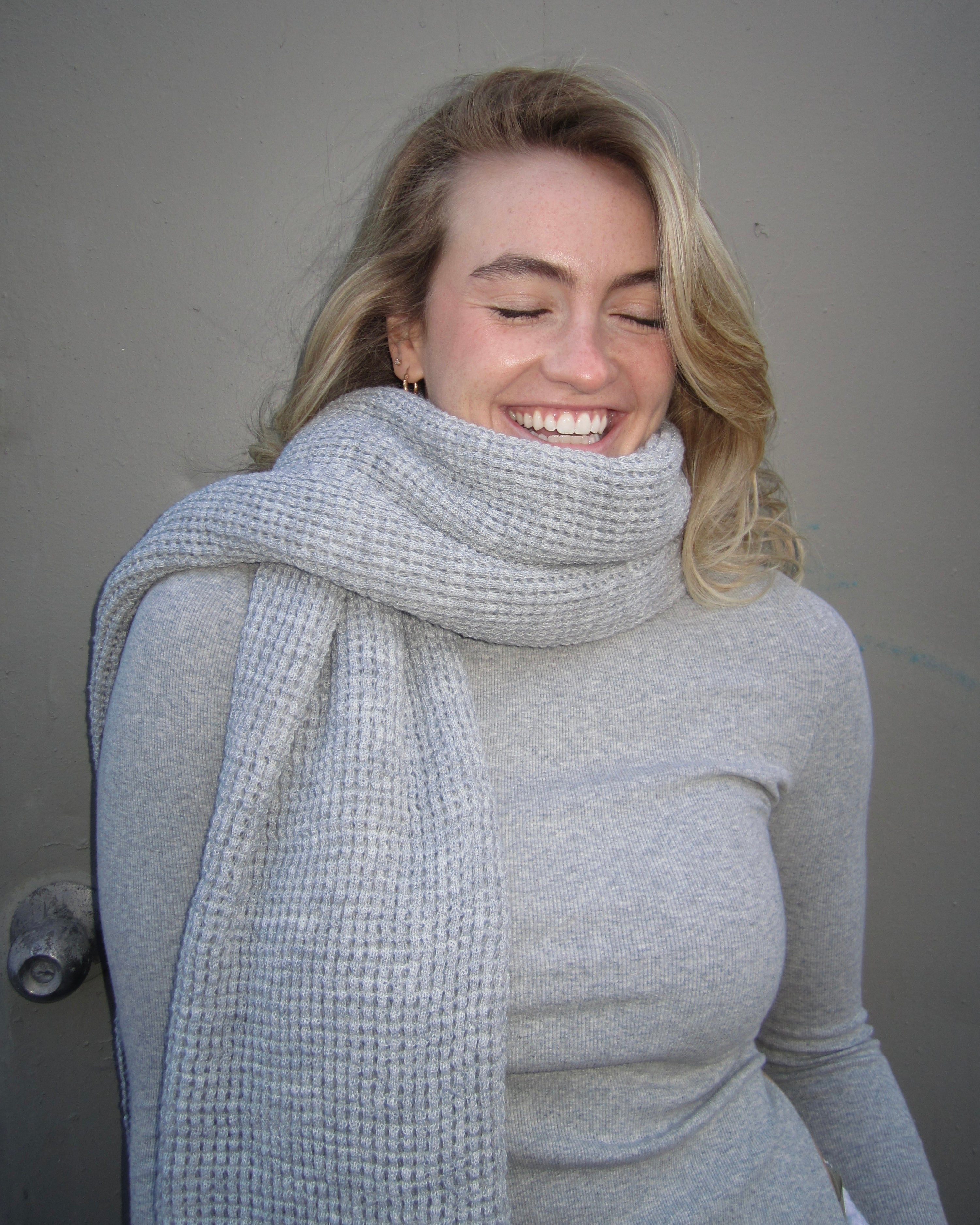 Foulard gaufré