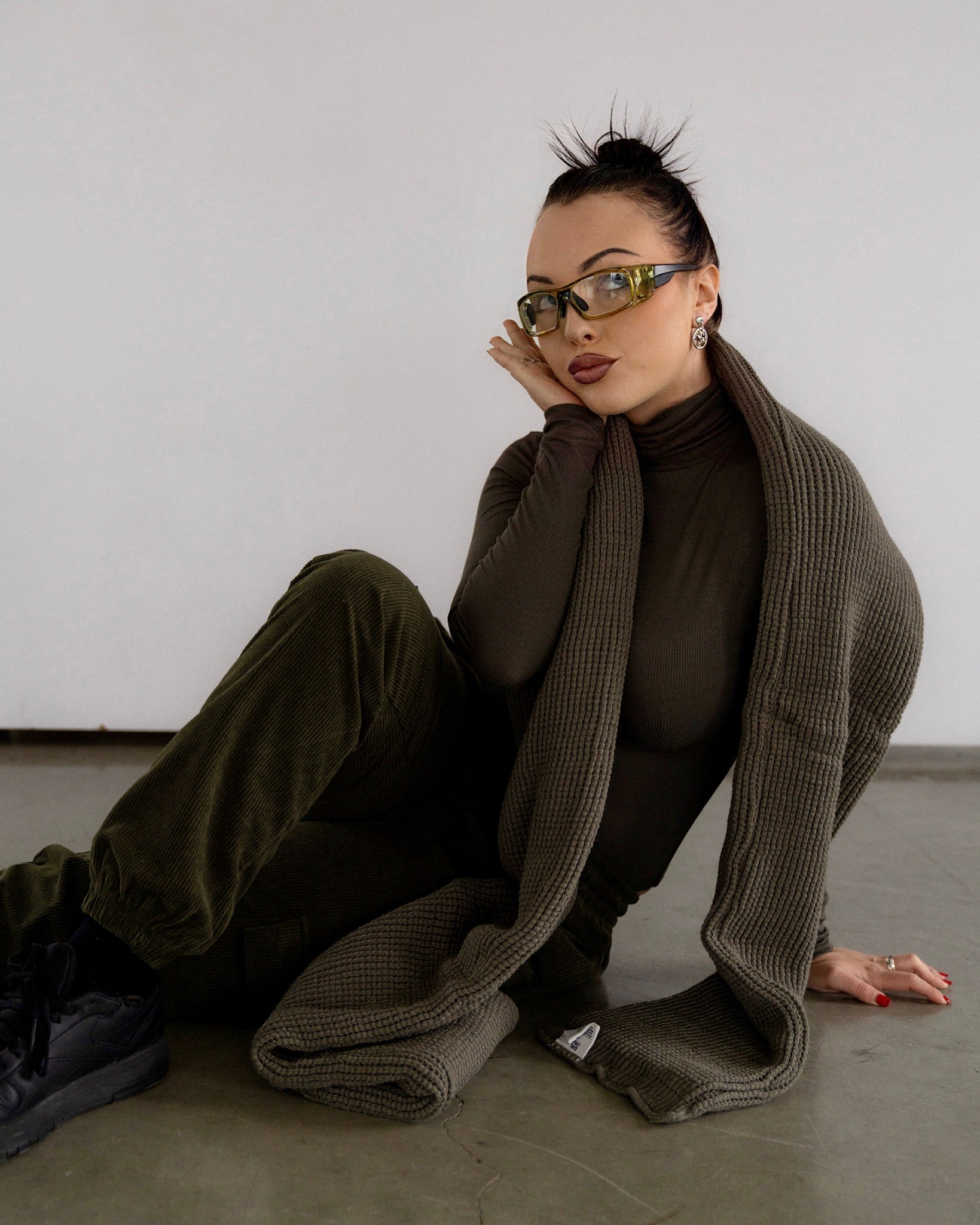 Elevated turtleneck