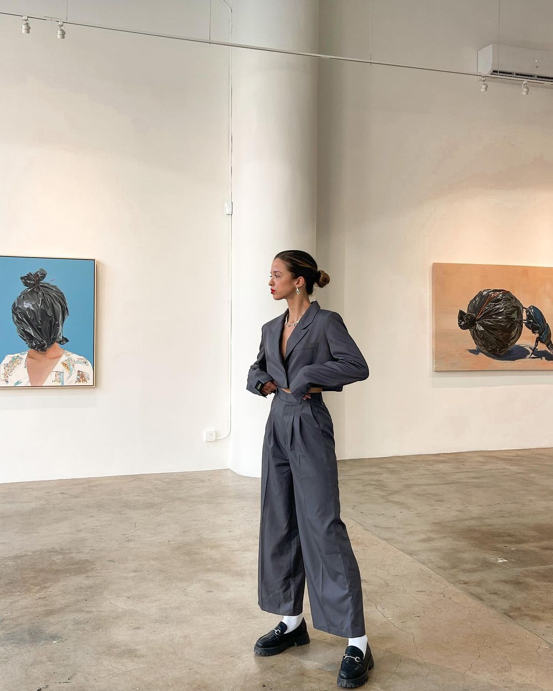 Recycled Cropped Blazer