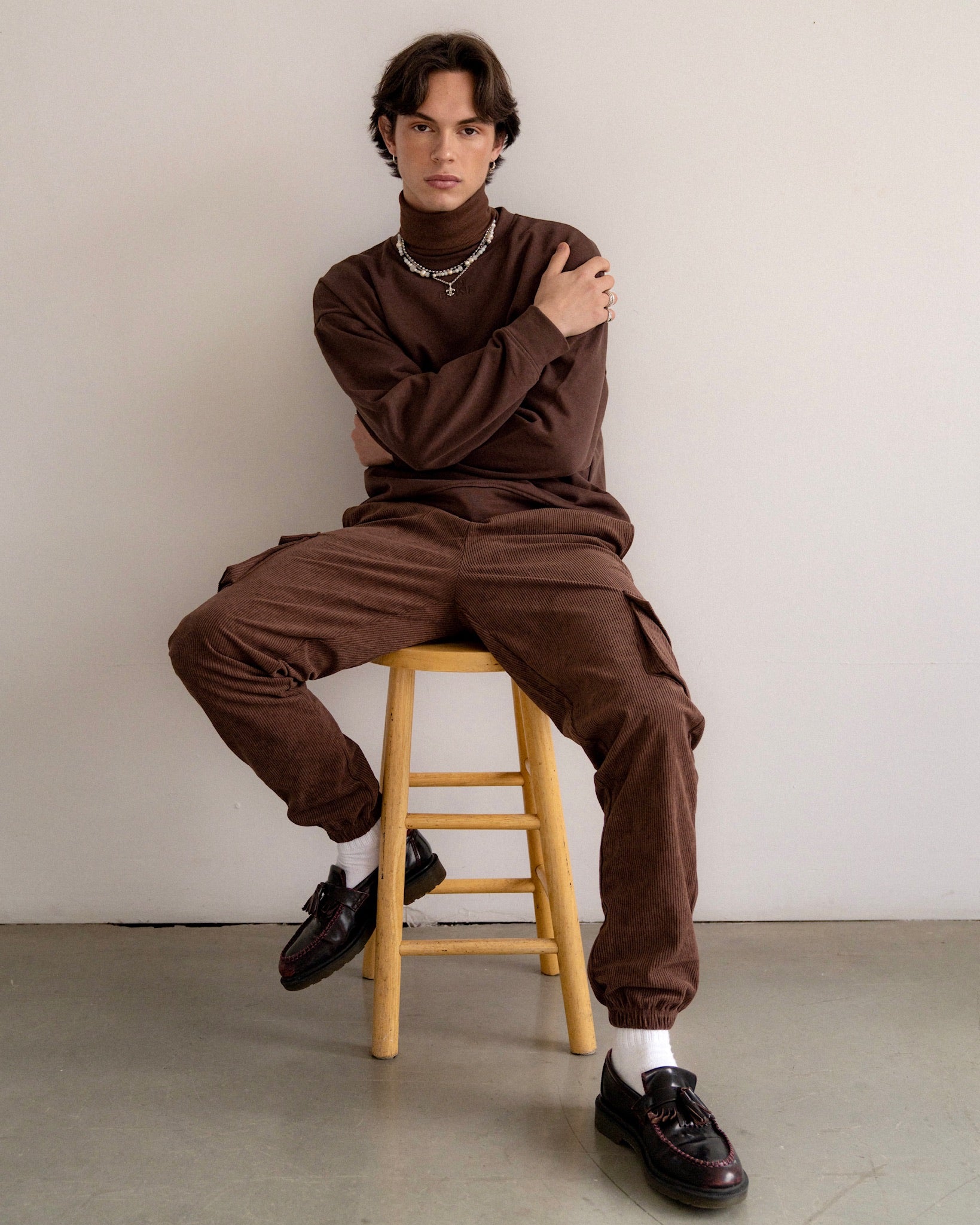 Elevated turtleneck