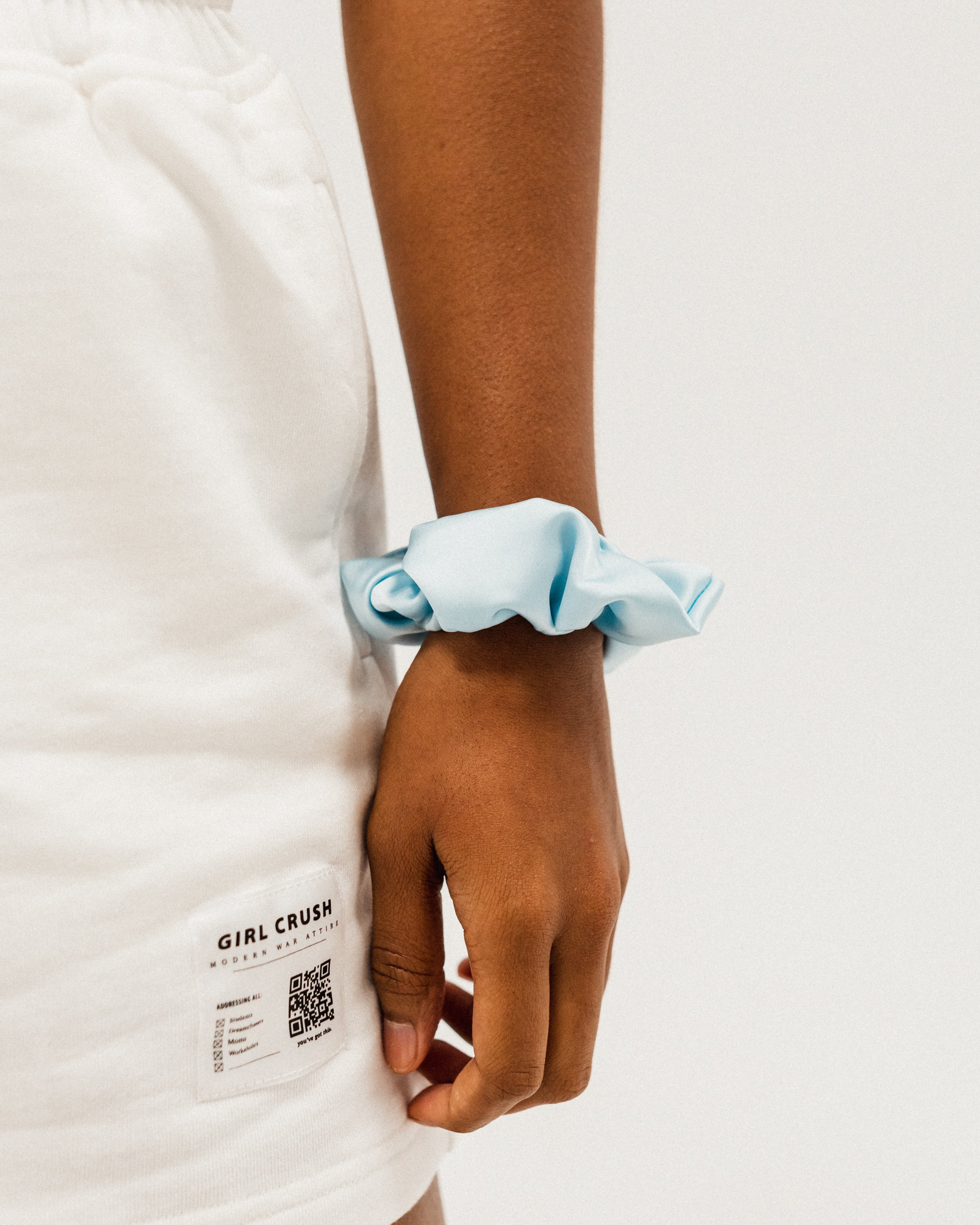 Scrunchies en soie