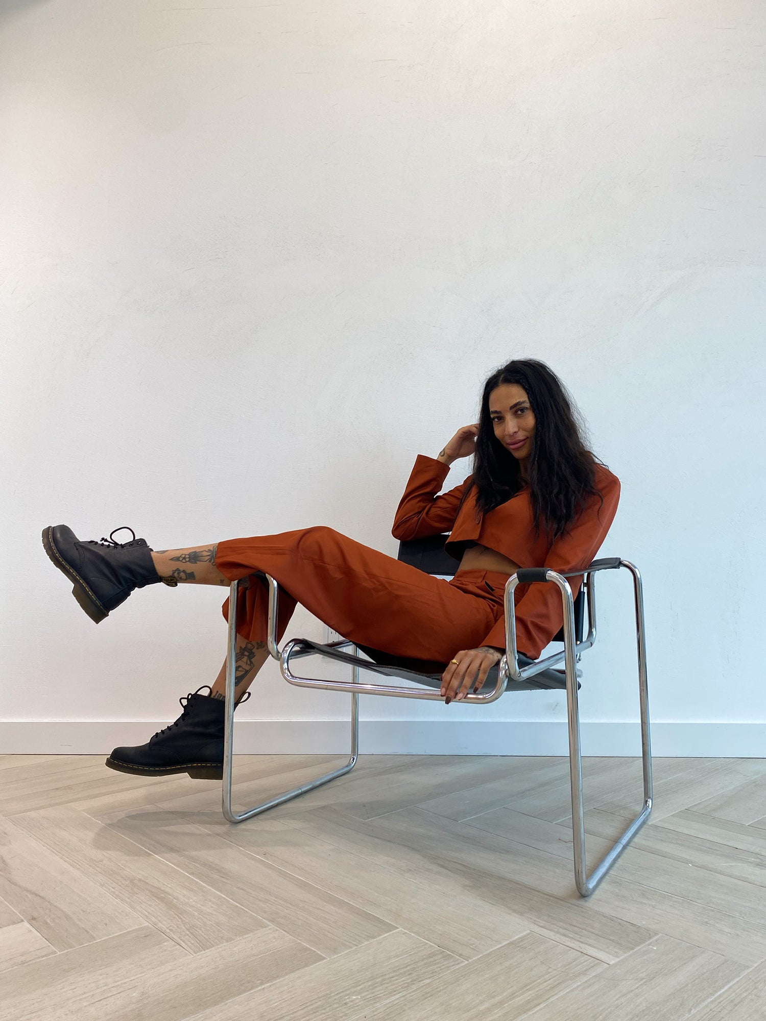 Recycled Cropped Blazer