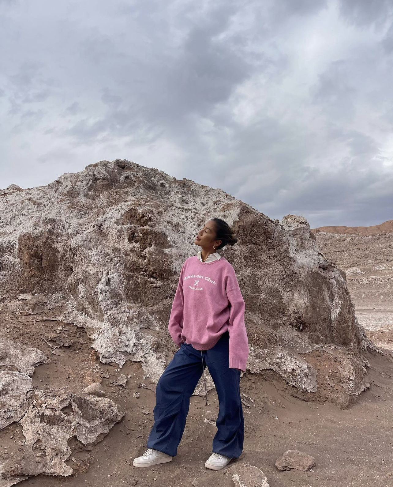Après-Ski Club Sweater Bubblegum Pink