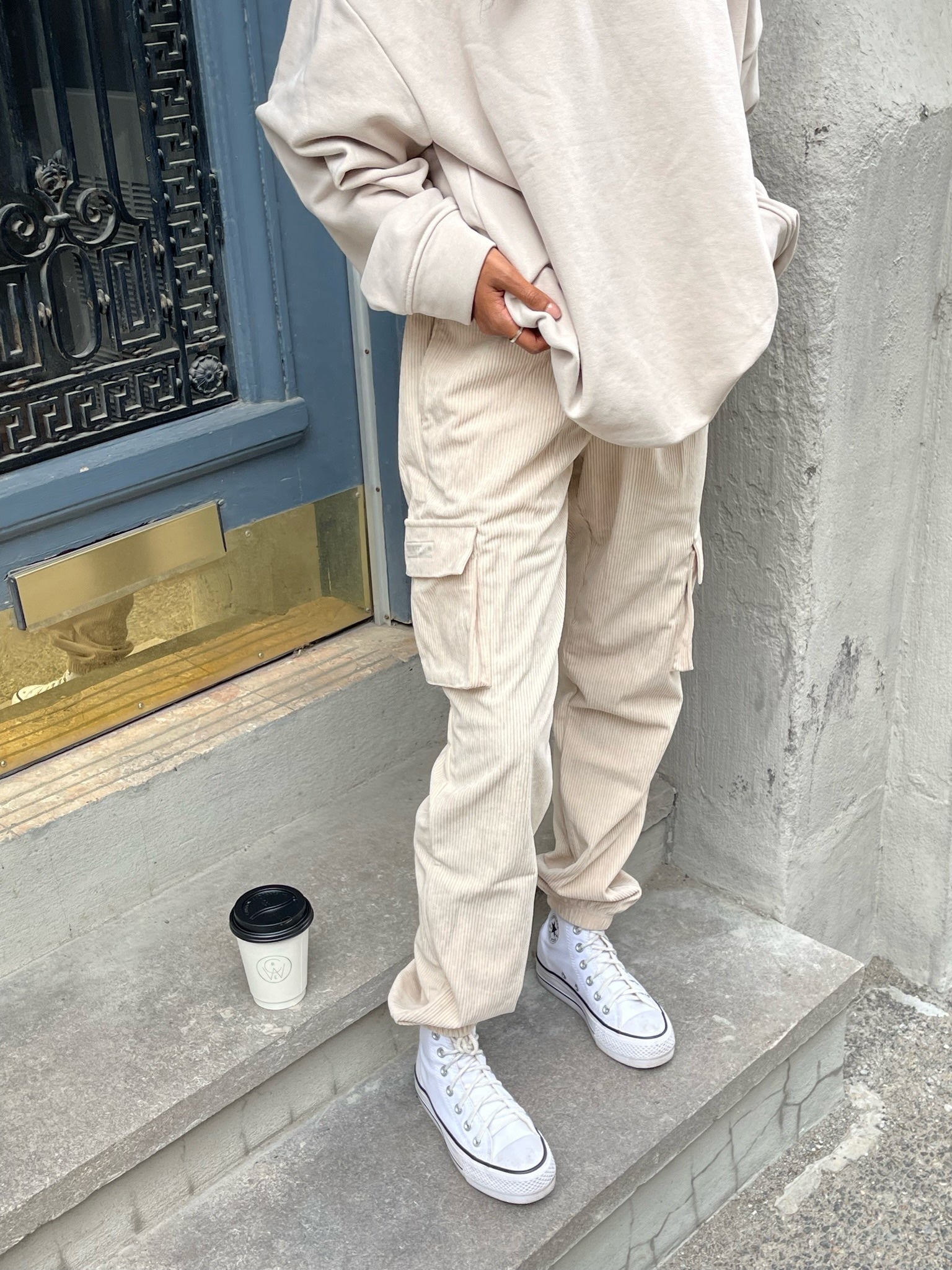 Joggers en corduroy