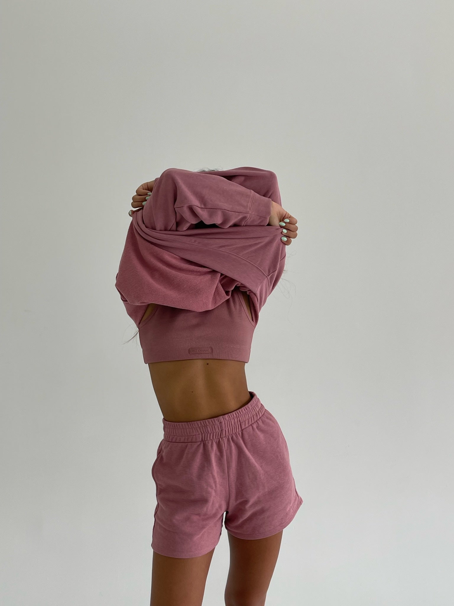 Core ribbed bra