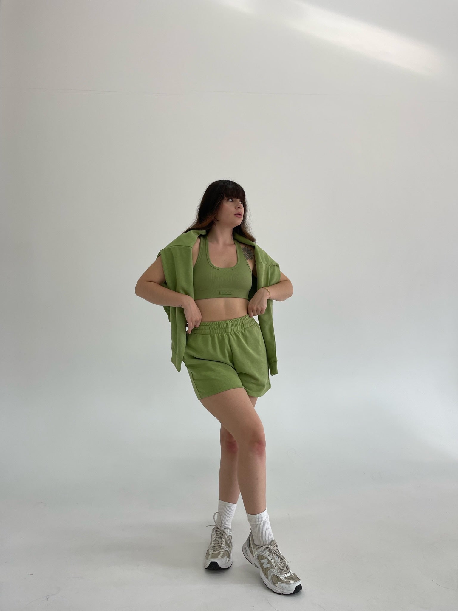 Core ribbed bra