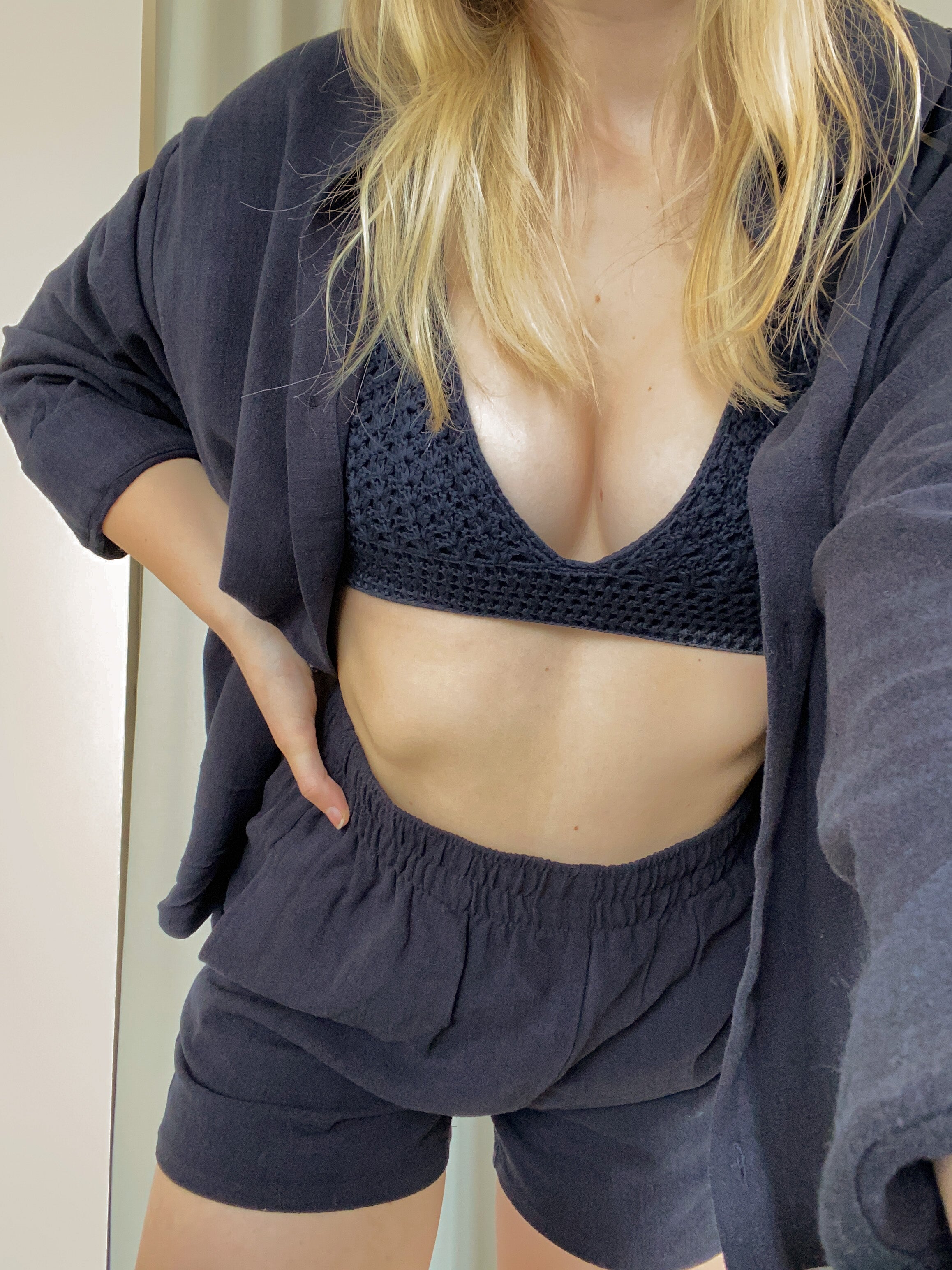 Haut en crochet