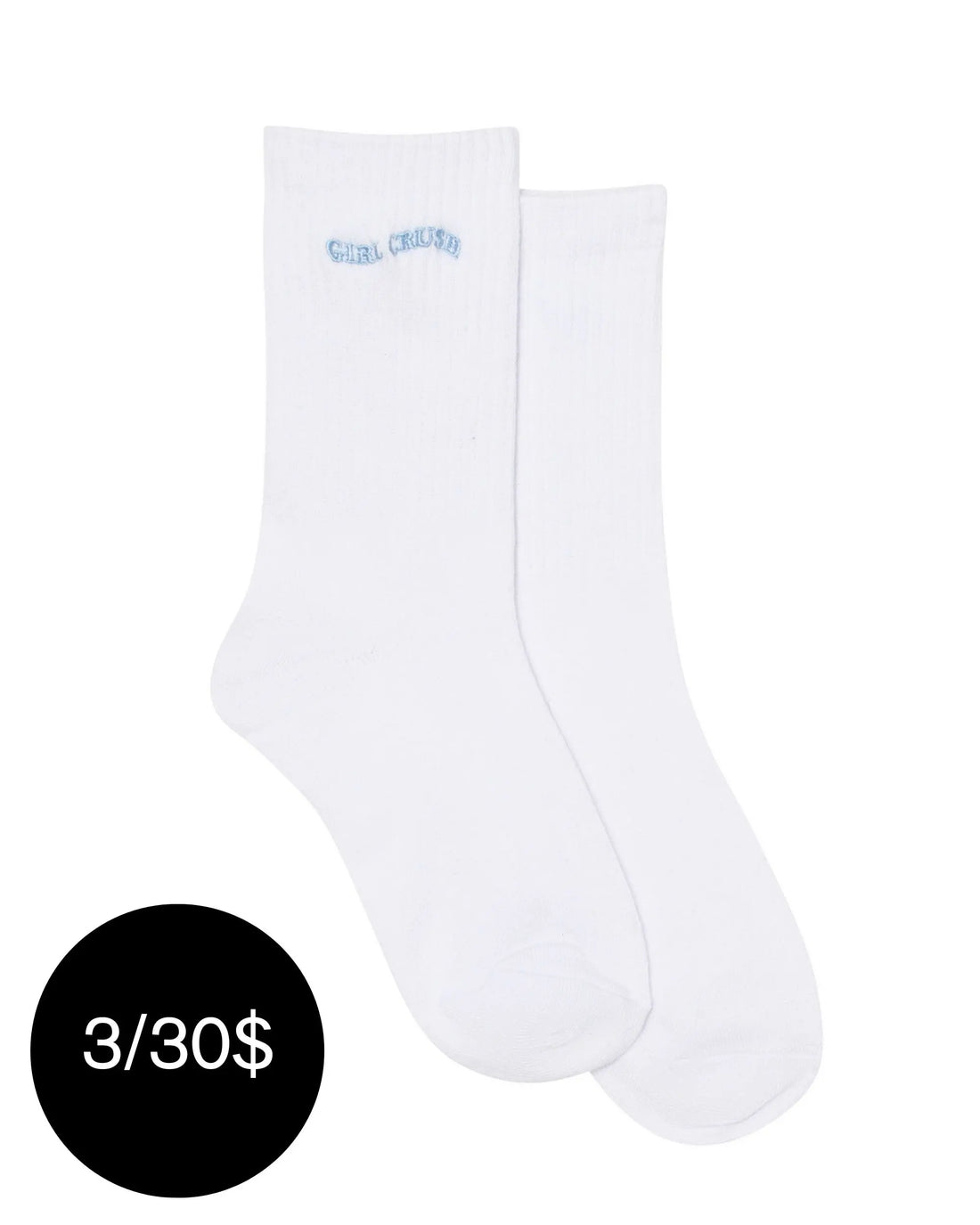 Chaussettes Girl Crush Brodées