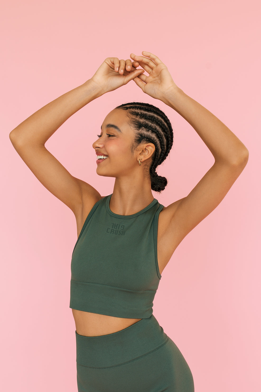 Seamless High Neck Top