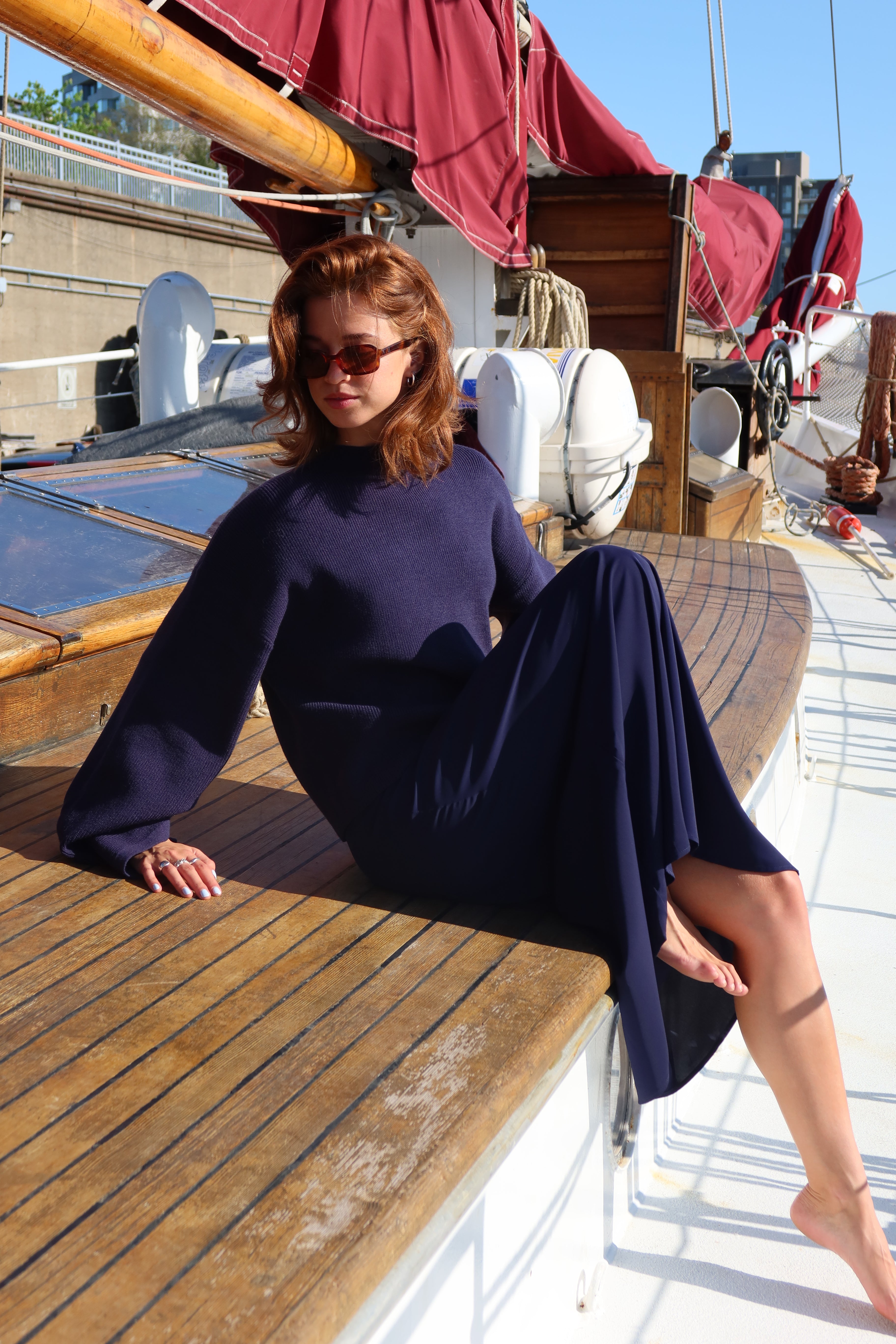 Muse knit - Bleu Marin