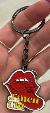 &quot;À Nous De Parler&quot; Keychain