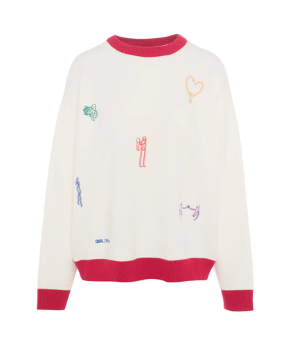 Pull à coupe ample L&