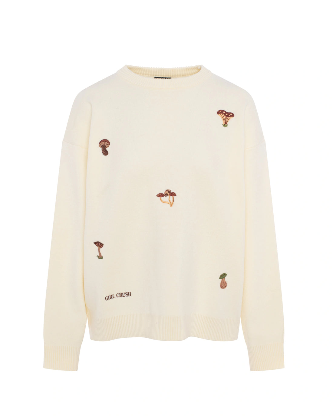 Pull à coupe ample Champignons