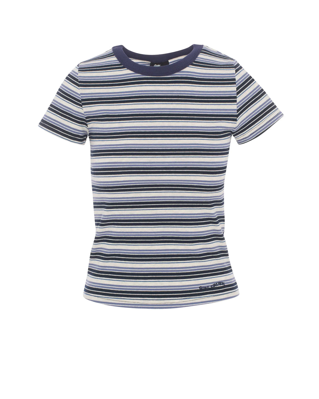 T-shirt rayé "Comfort zone"