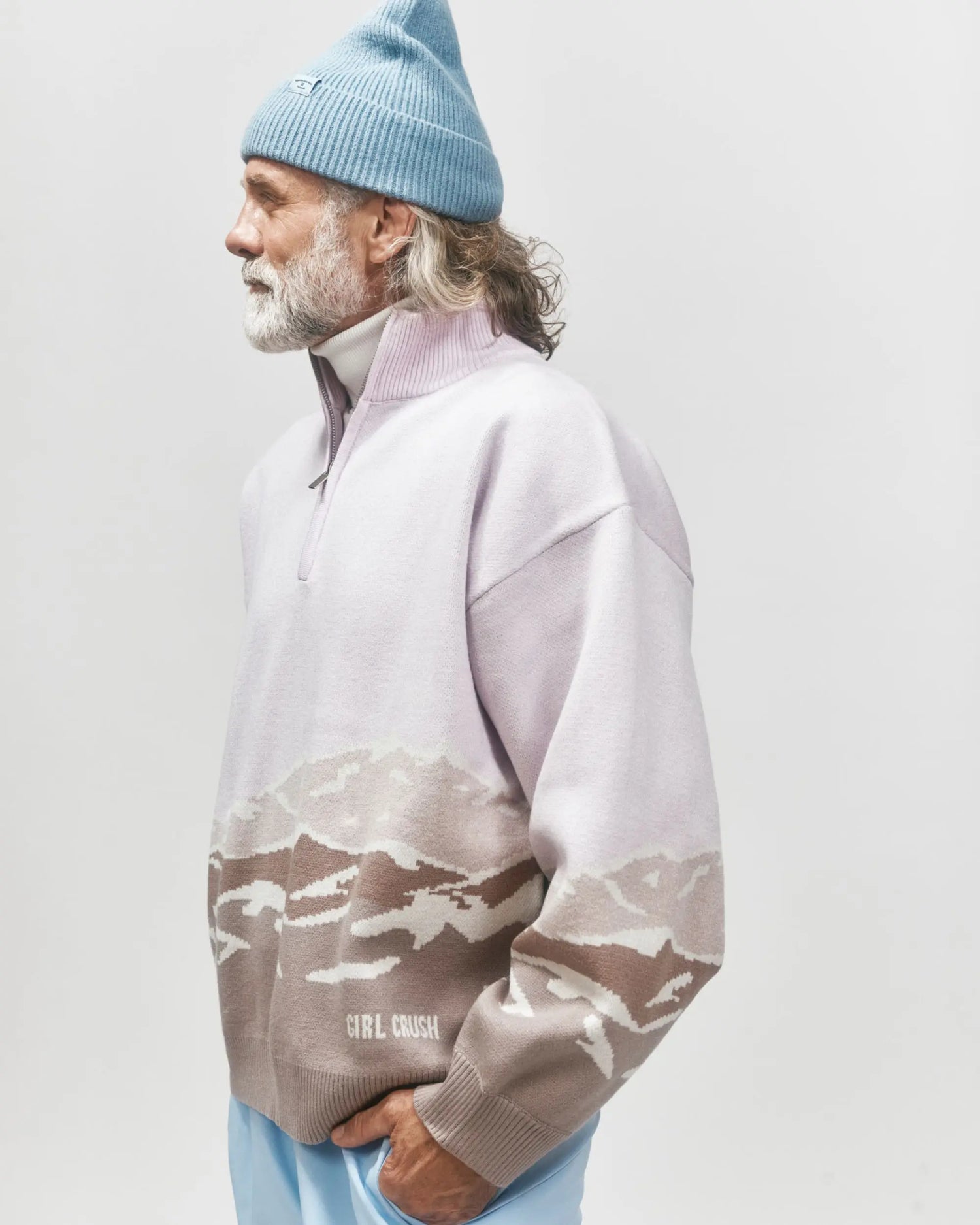 Pull Zip Après-Ski - Les Alpes