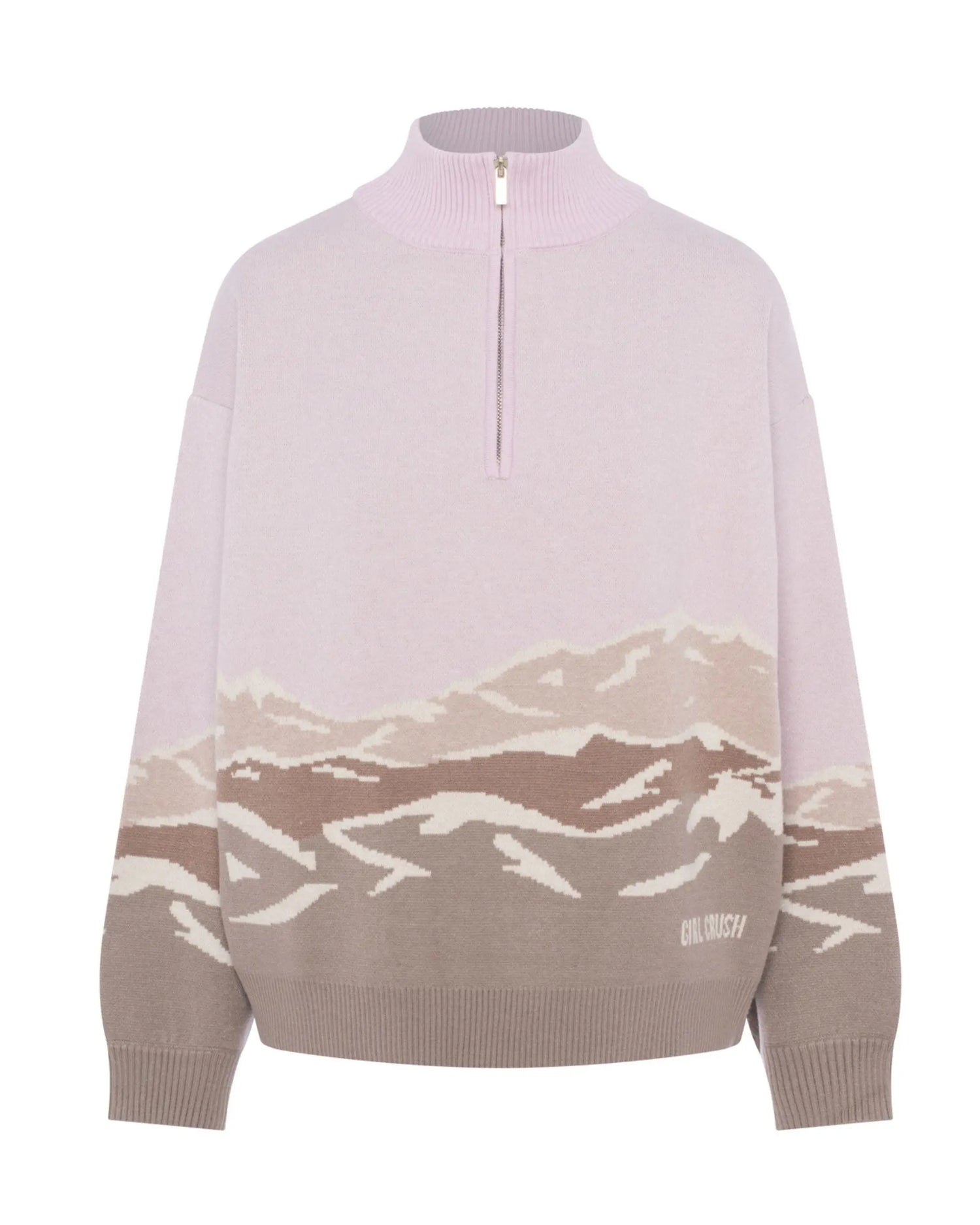 Pull Zip Après-Ski - Les Alpes