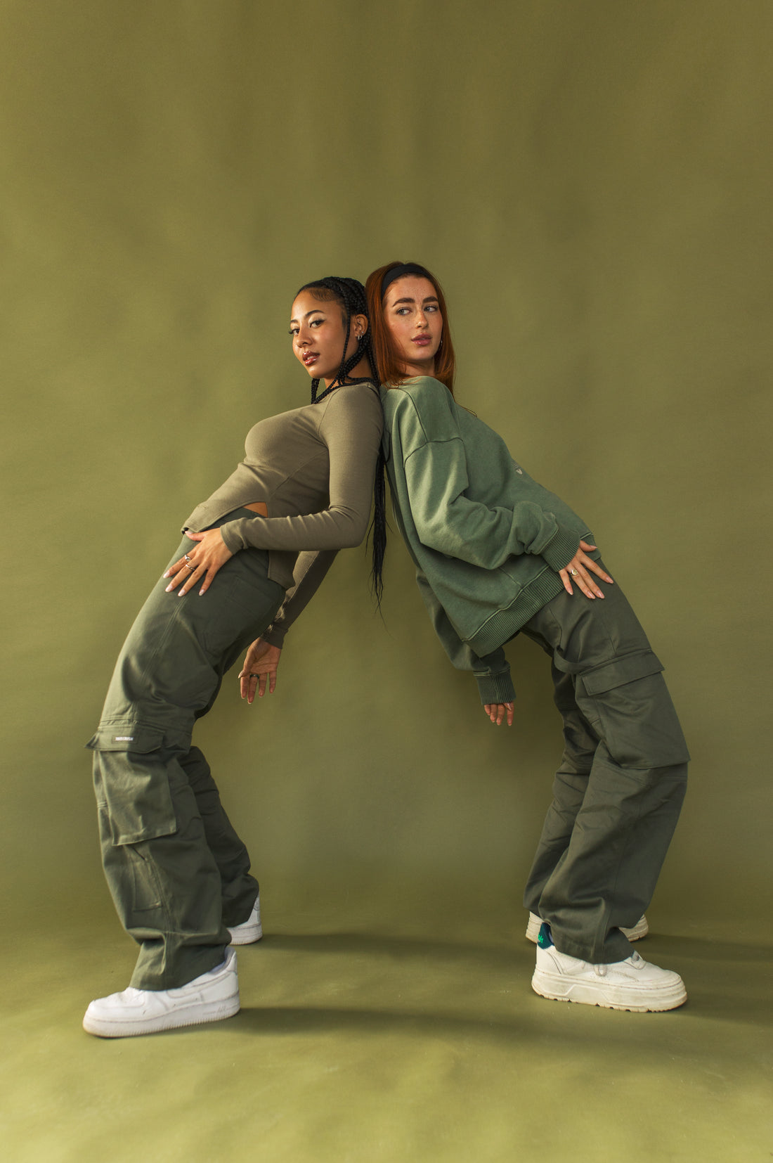 Straight leg cargo pants