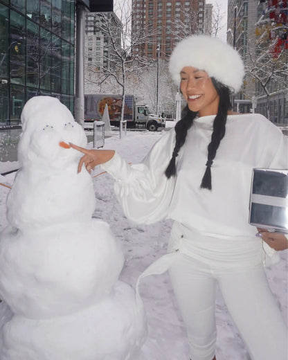 Top satiné &quot;Halo&quot;