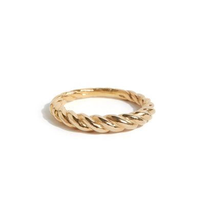 Maxi Braided Ring - Gold 