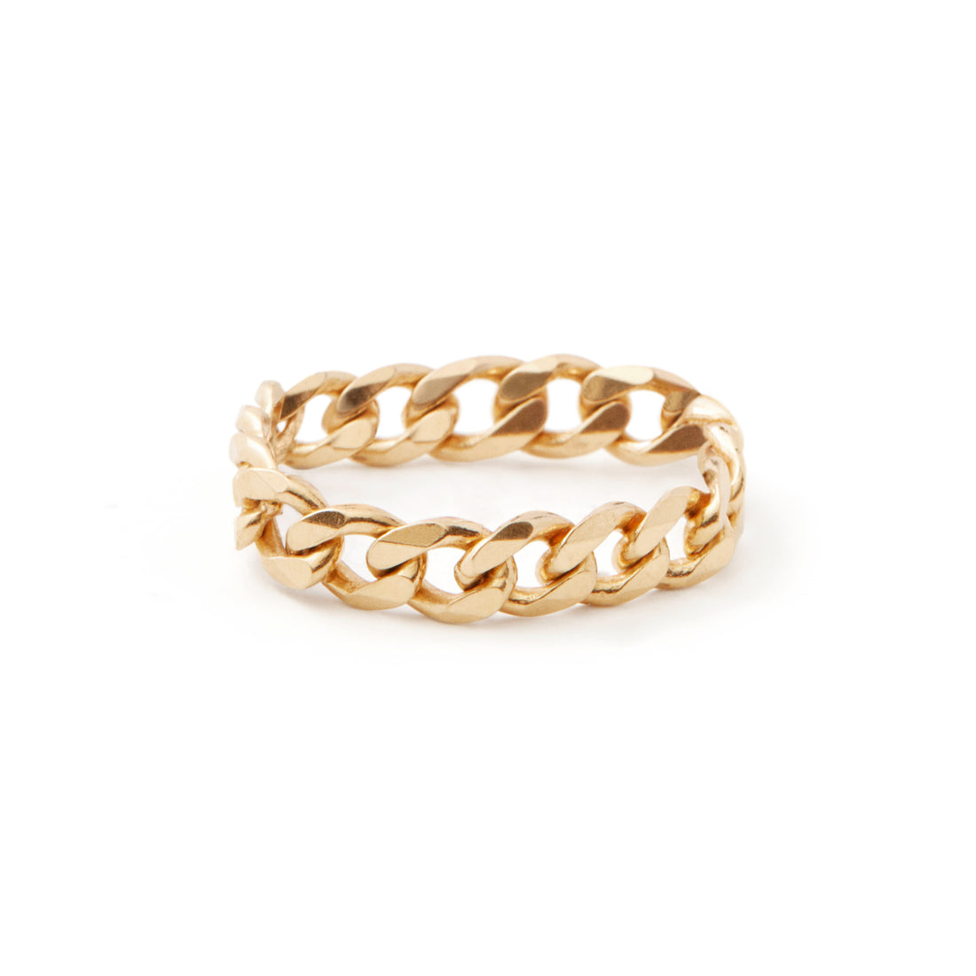 Curb Chain Ring - Gold