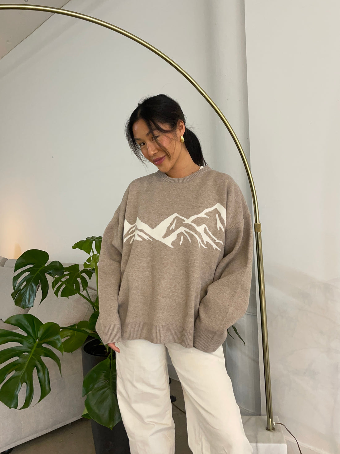 Cabin in the Mountains Sweater