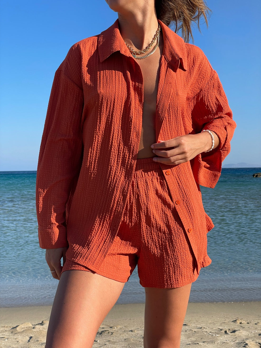 Modern Button Up Shirt